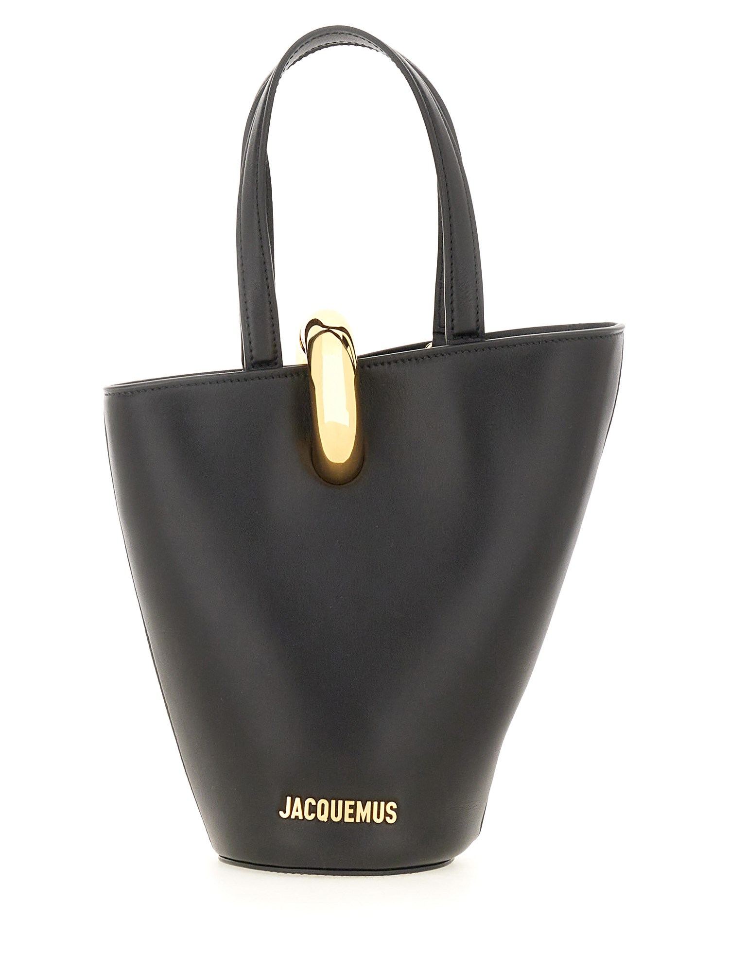 Shop Jacquemus "le Petit Bambola" Bag In Black