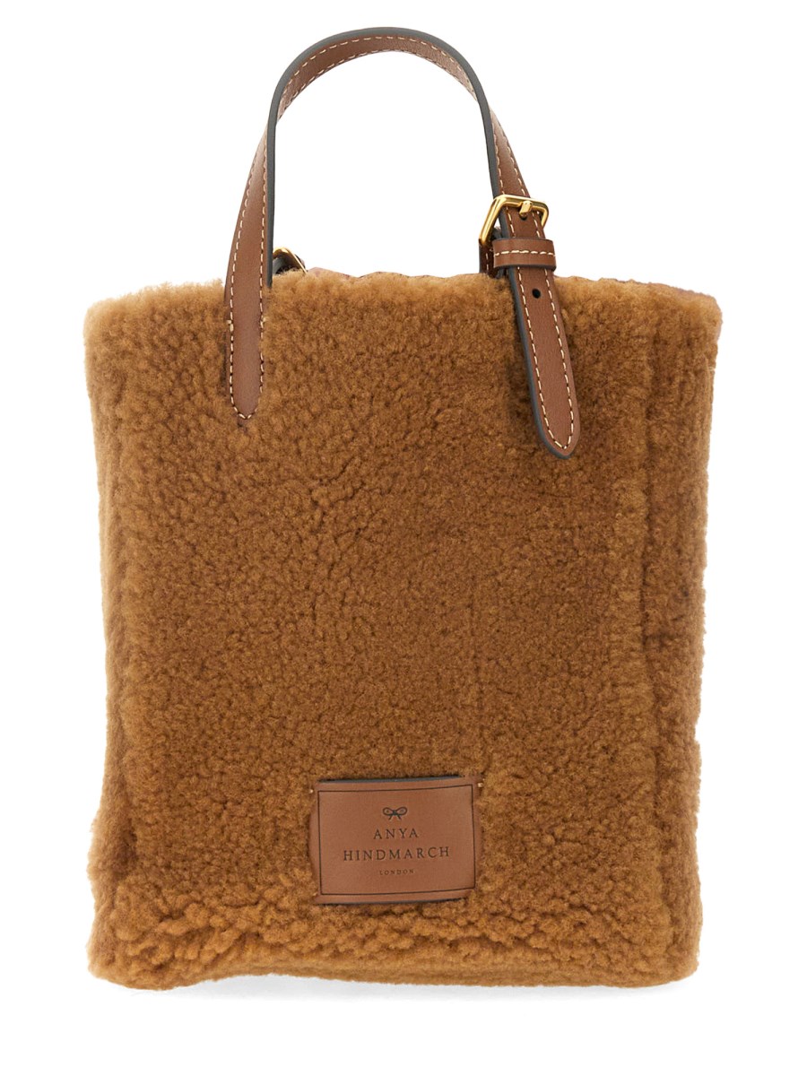 ANYA HINDMARCH SHEARLING TOTE BAG Eleonora Bonucci