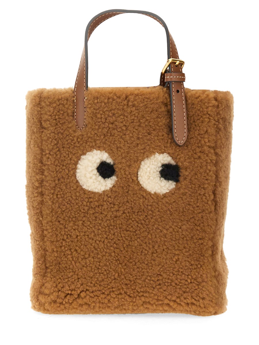 Anya hindmarch shearling backpack hotsell