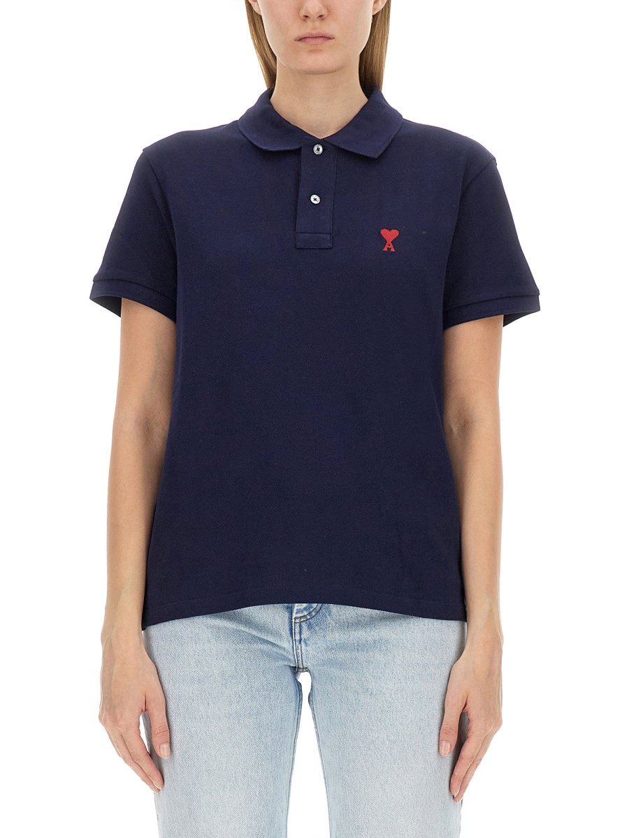 AMI PARIS POLO CON LOGO