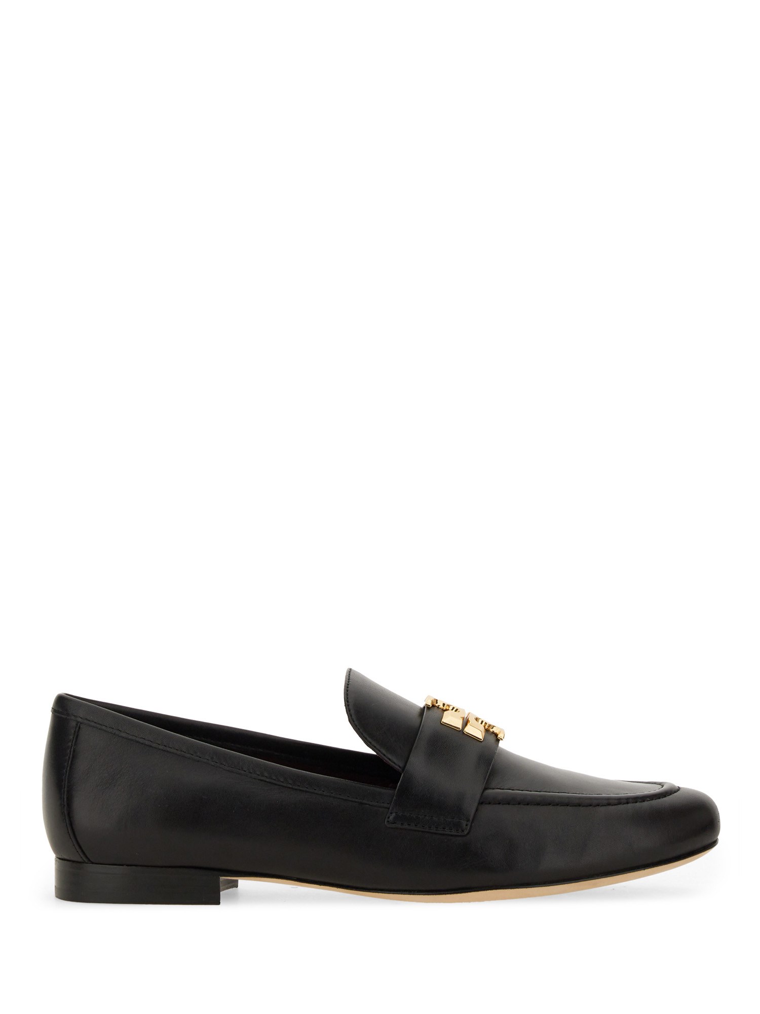 Shop Tory Burch Moccasin "eleanor" In Black