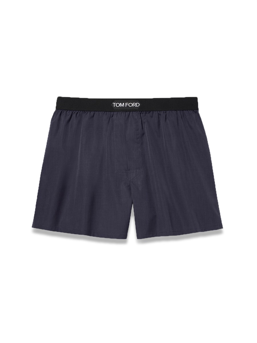 TOM FORD SHORT IN COTONE CON LOGO