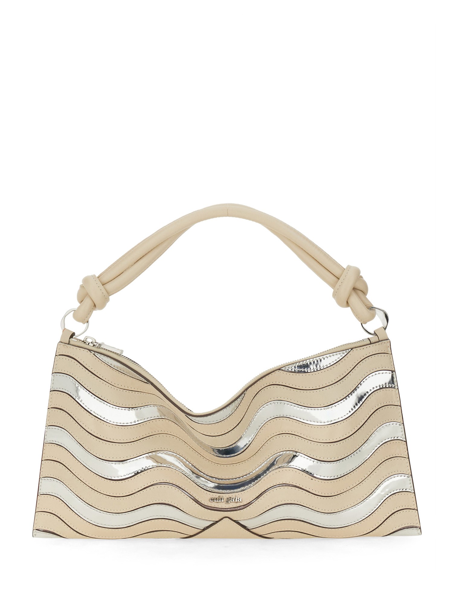 Shop Cult Gaia Mini "hera" Shoulder Bag In Ivory