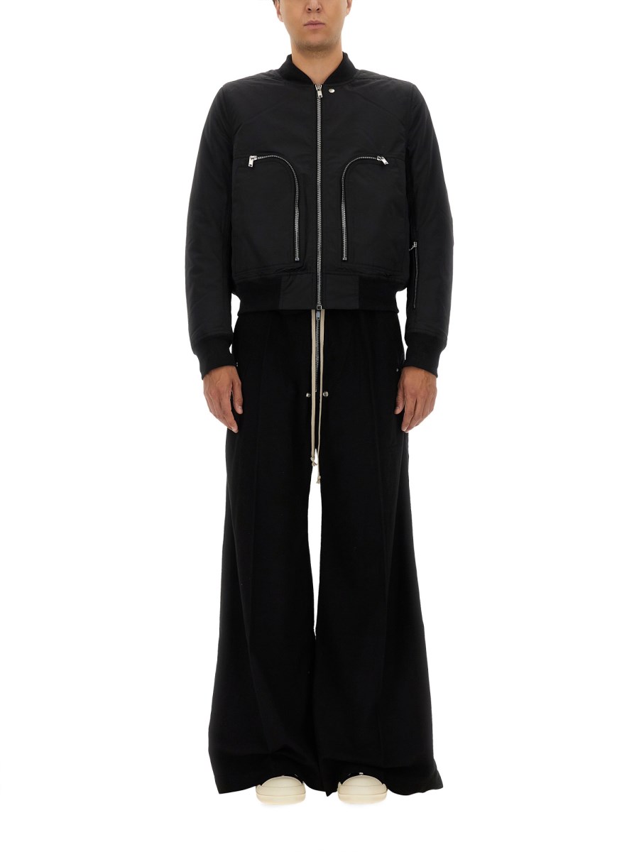 RICK OWENS DRKSHDW BOMBER IMBOTTITO CON ZIP