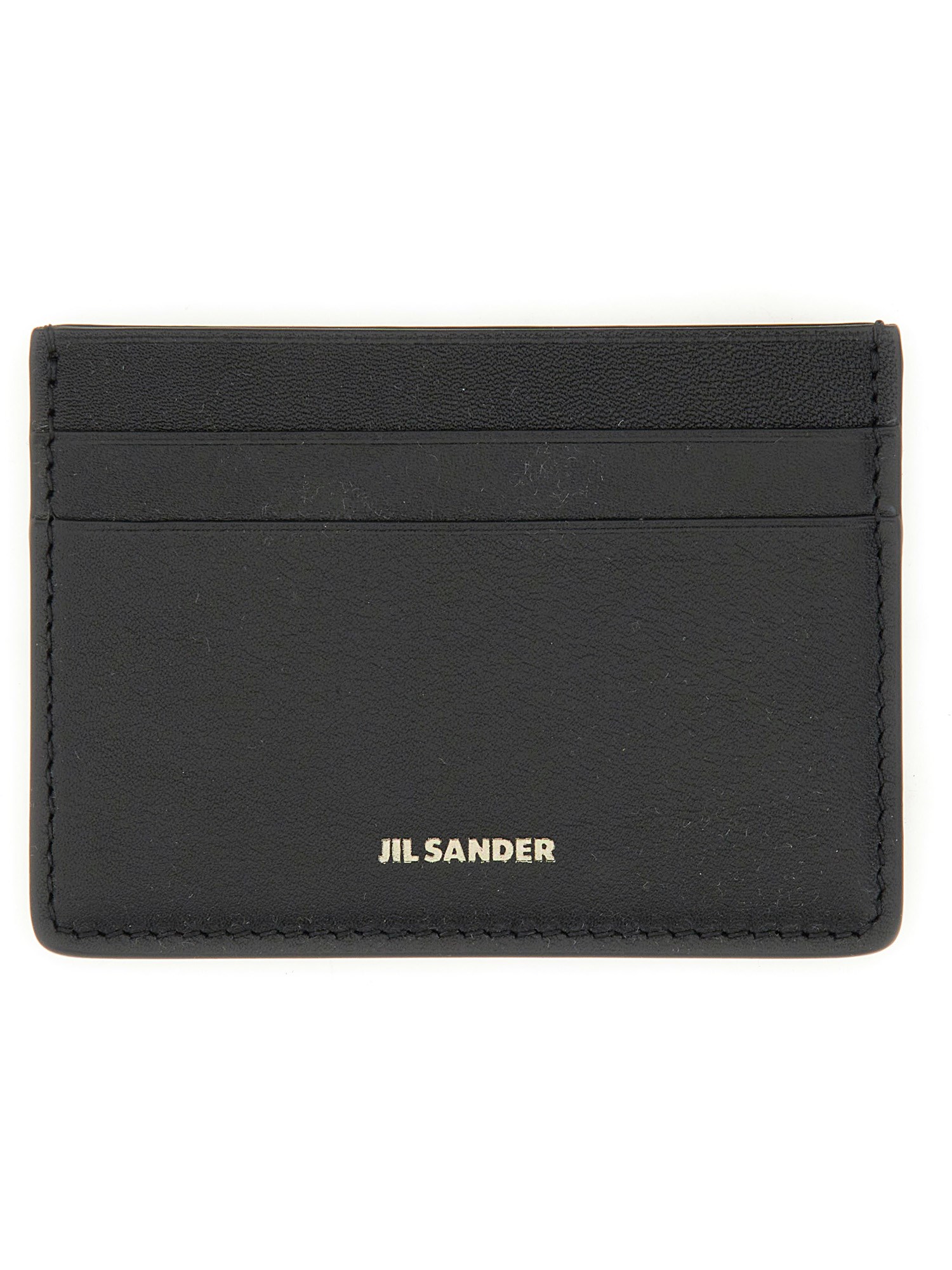Jil Sander Card Holder With Logo In Black