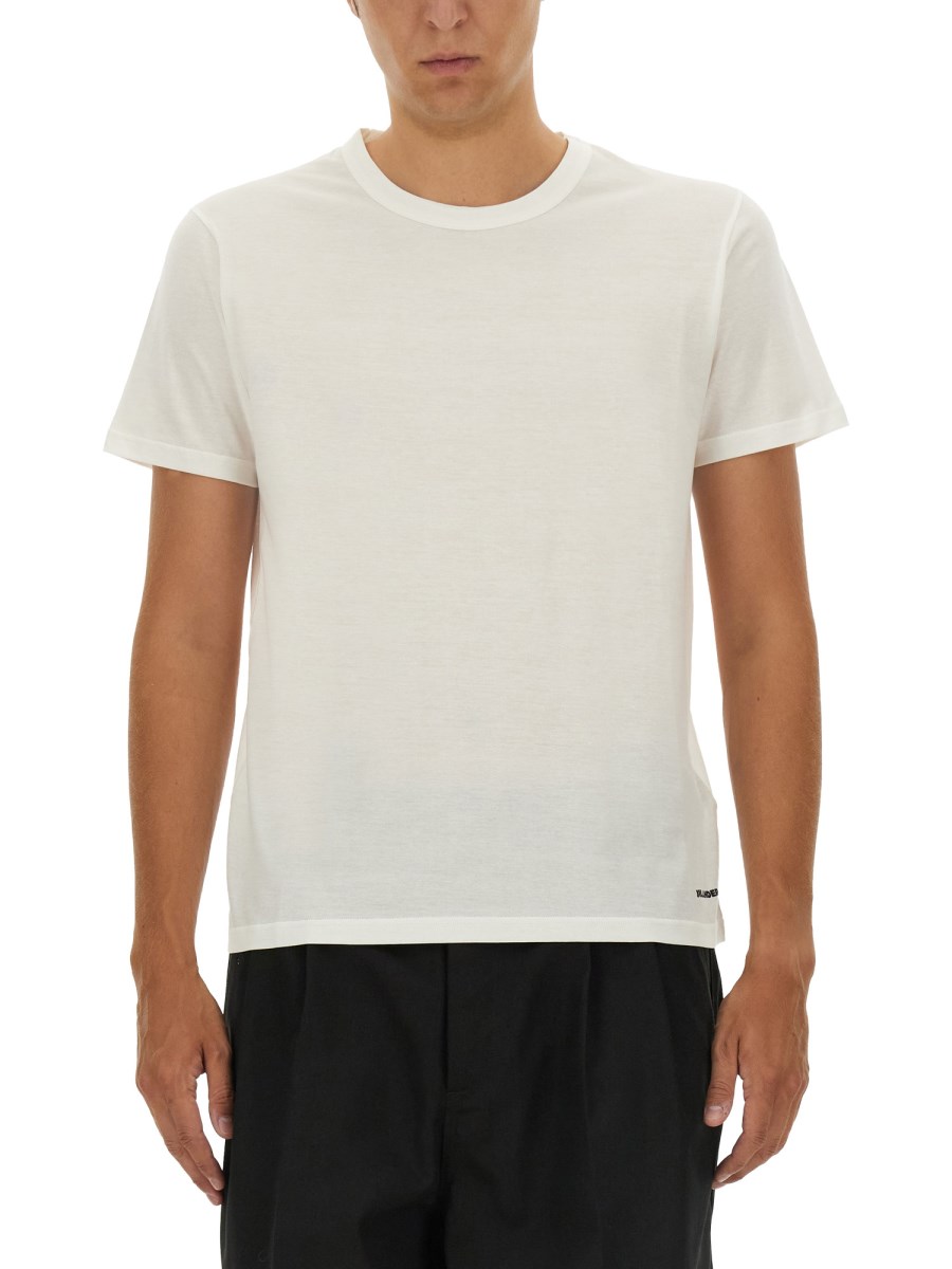 JIL SANDER T-SHIRT IN COTONE