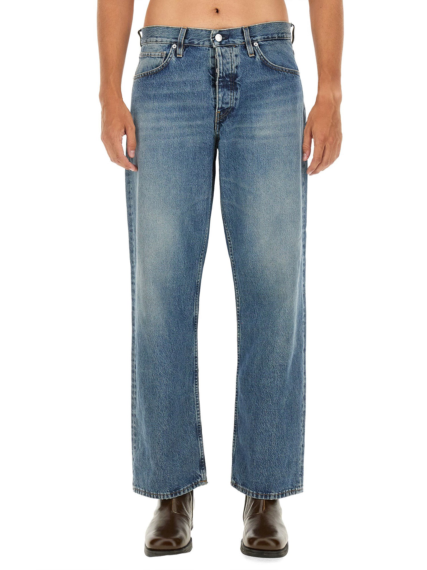 Shop Sunflower Loose Fit Jeans In Blue