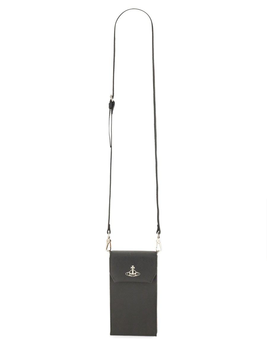 VIVIENNE WESTWOOD BORSA PORTA CELLULARE CON TRACOLLA