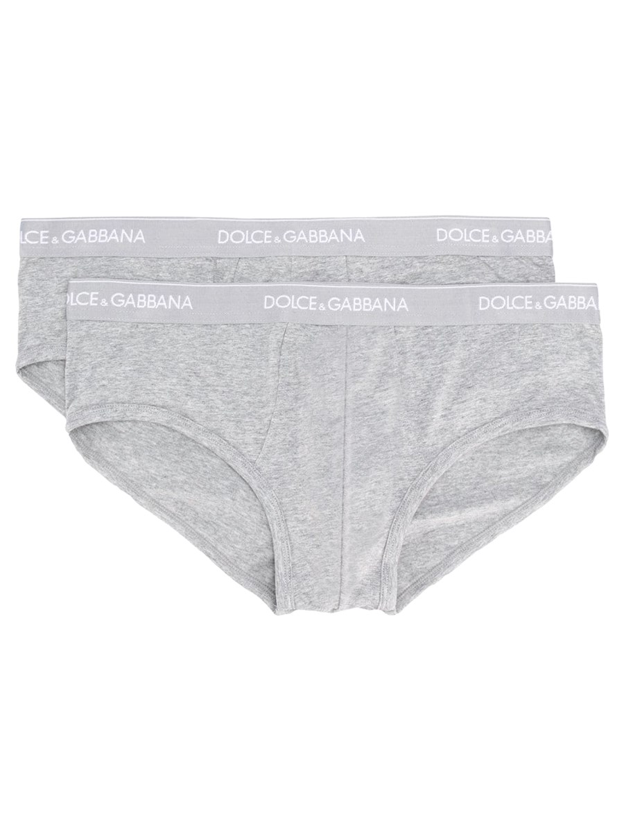 DOLCE & GABBANA BI-PACK SLIP IN COTONE