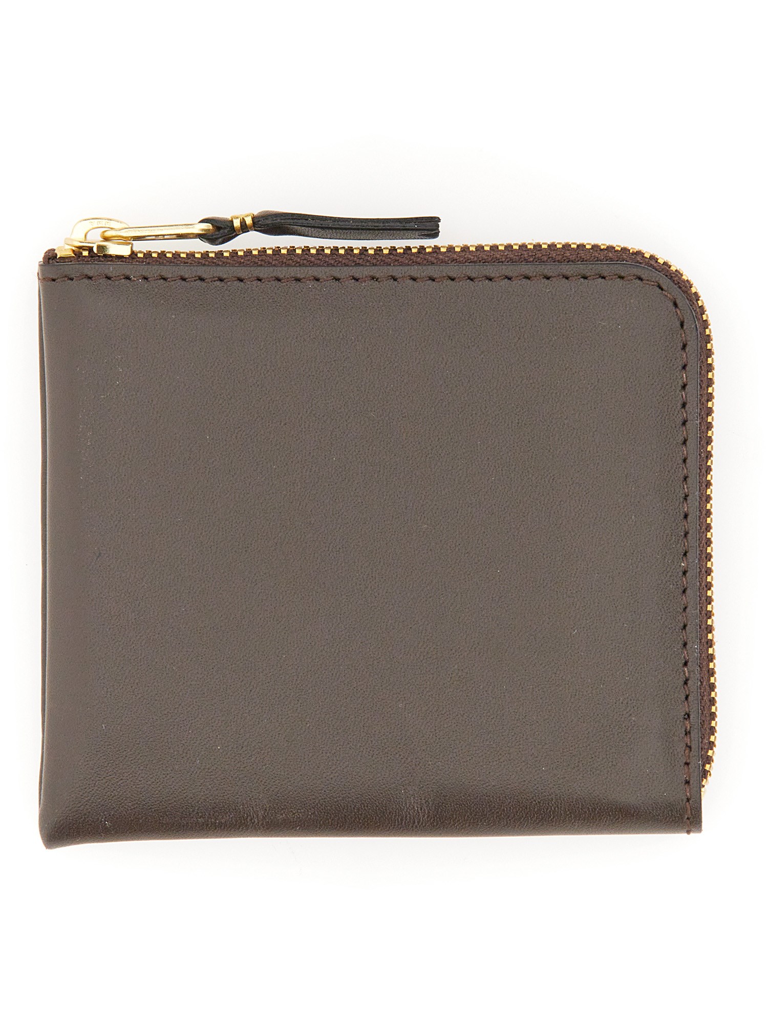 Shop Comme Des Garçons Leather Wallet In Brown