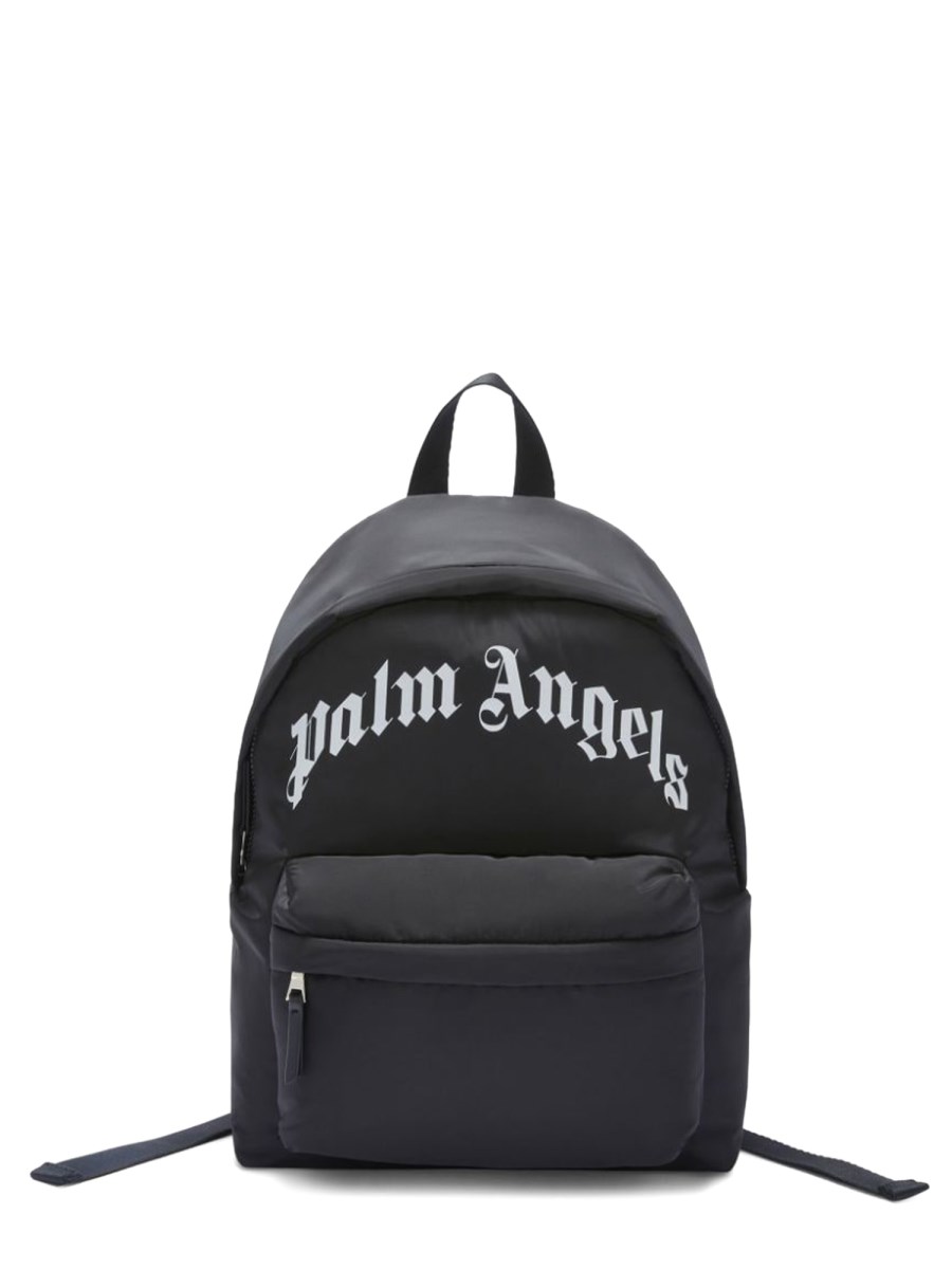 curved logo big backpack