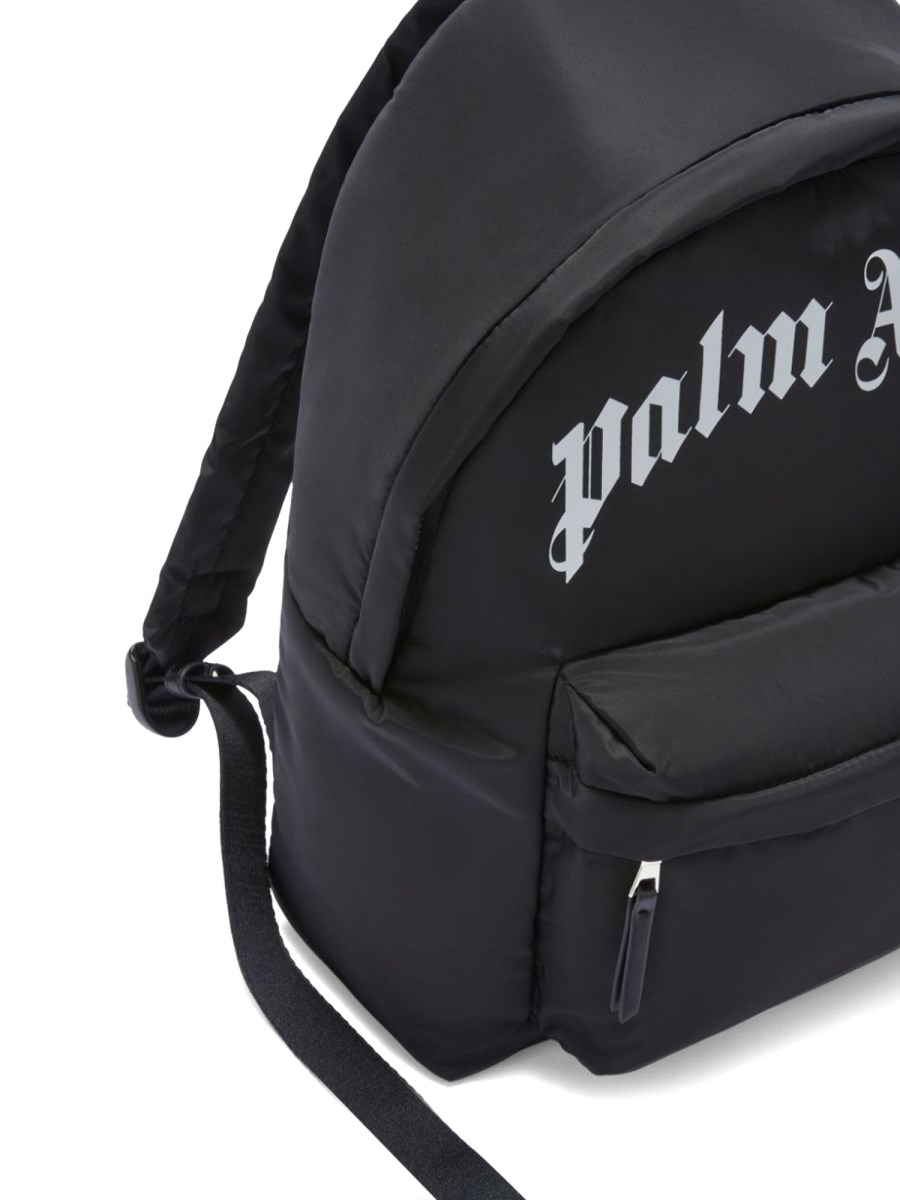 curved logo big backpack