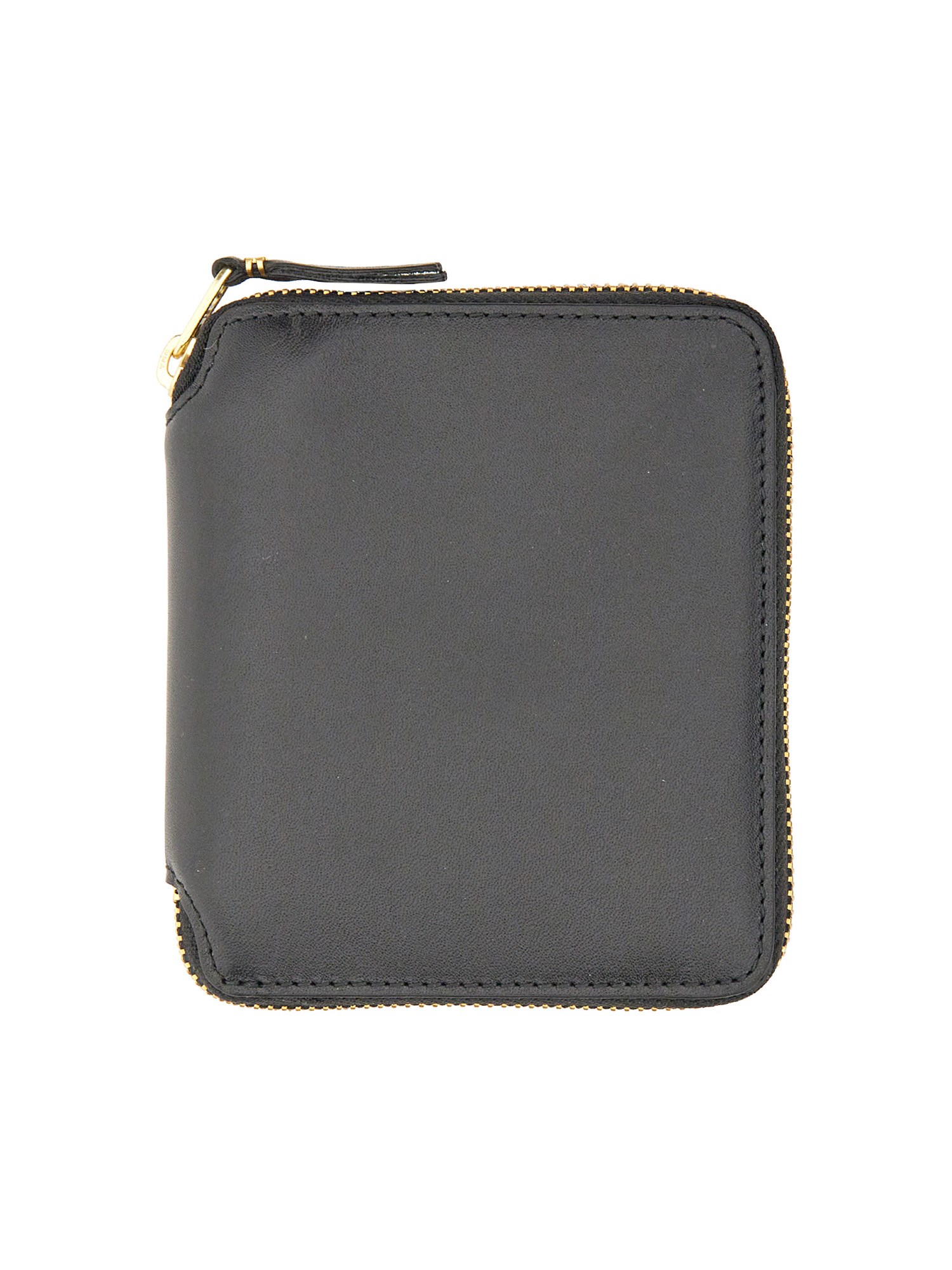 Shop Comme Des Garçons Zipped Wallet In Black