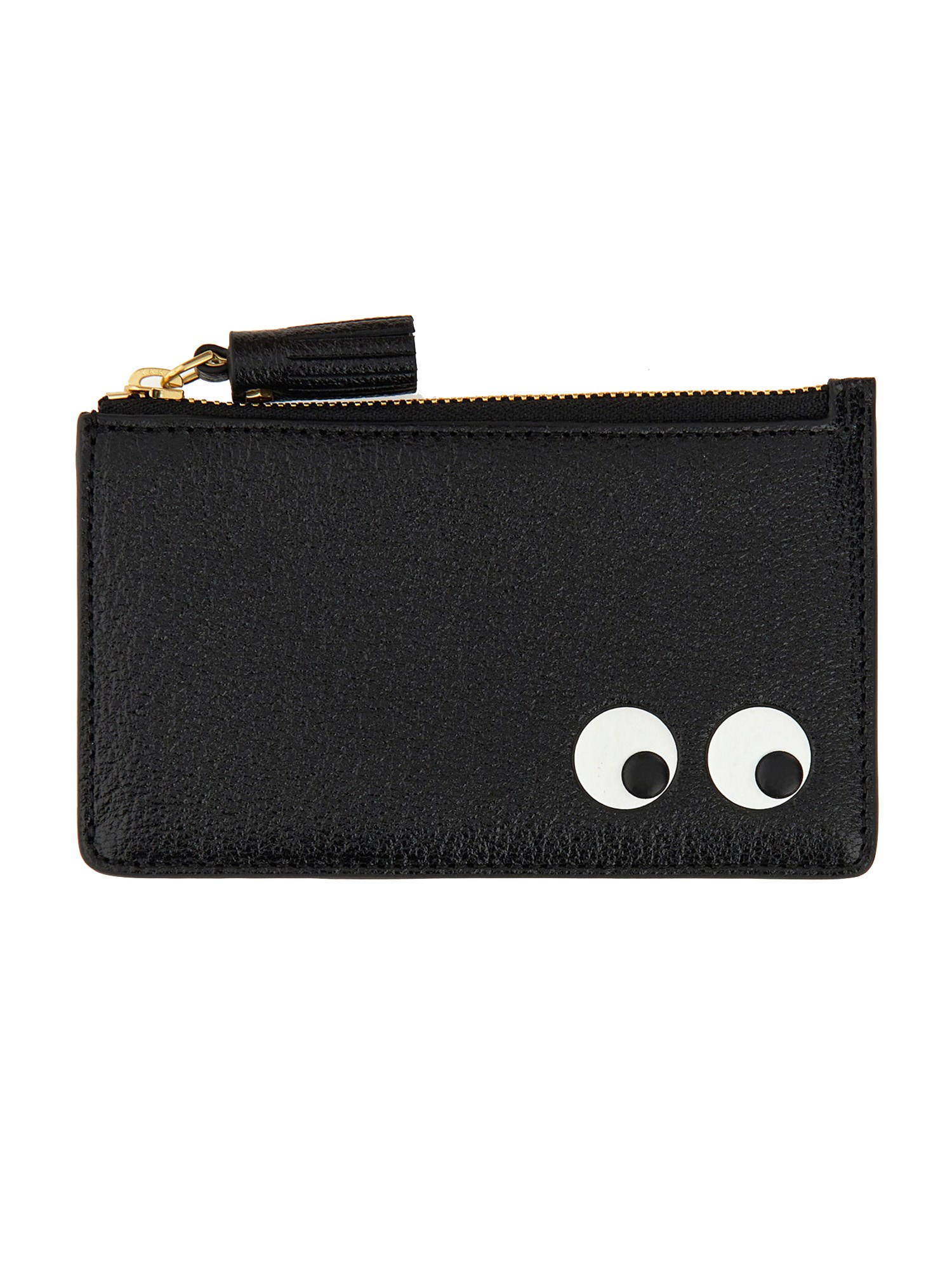 Shop Anya Hindmarch "eyes" Card Holder In Black