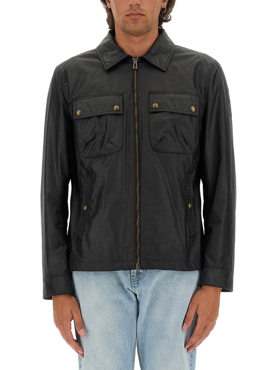 BELSTAFF GIACCA CON ZIP