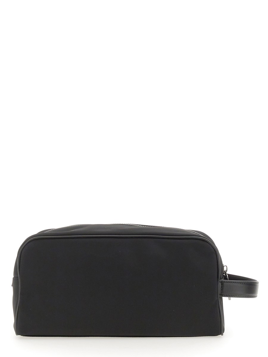 NECESSAIRE CON PLACCHETTA LOGO