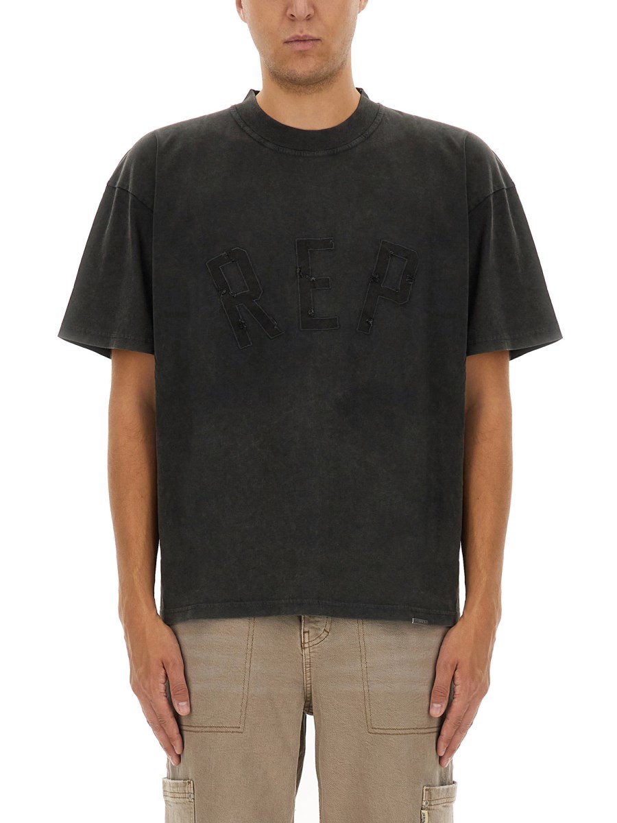 REPRESENT T-SHIRT REP APPLIQUE