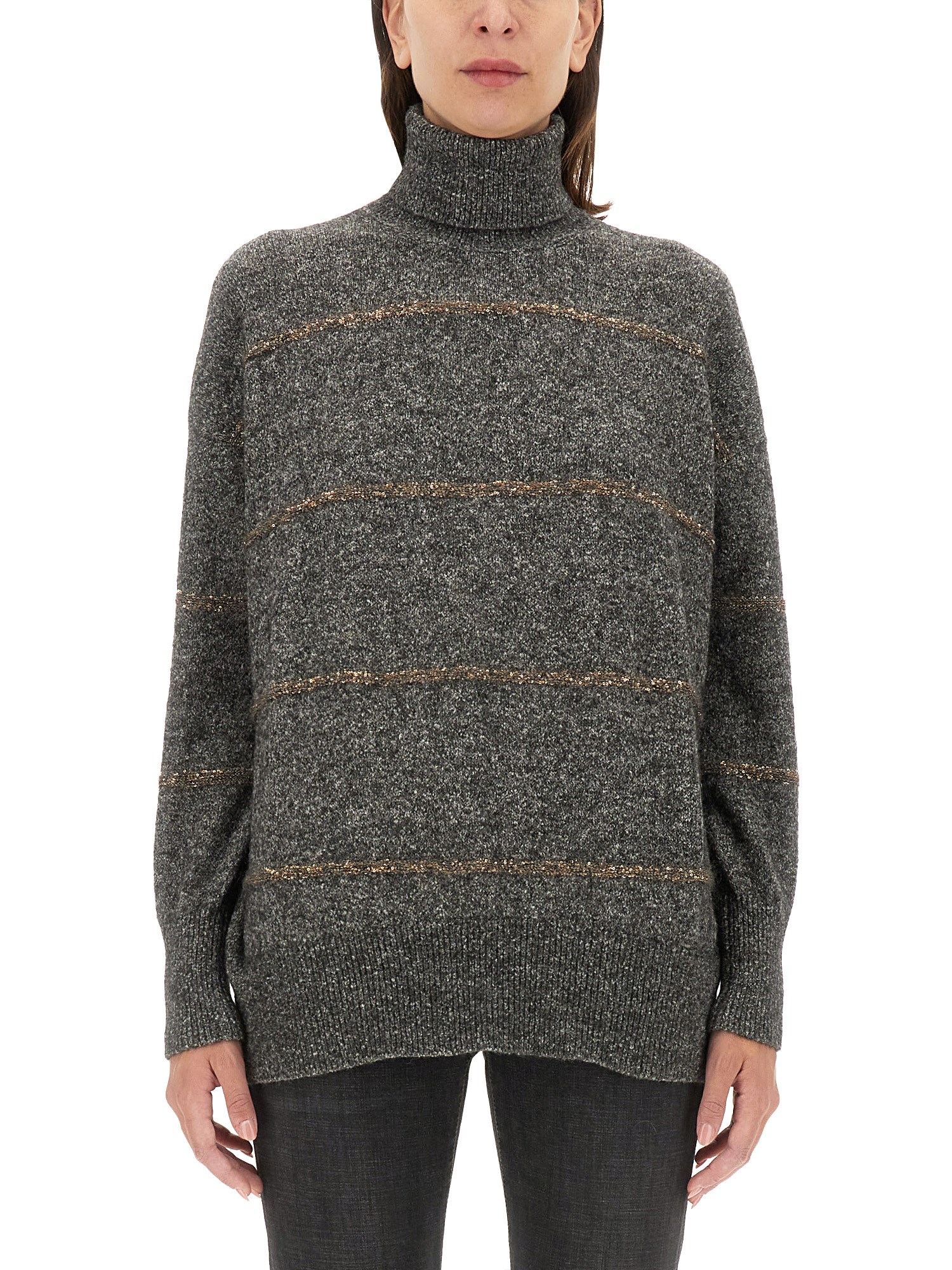 BRUNELLO CUCINELLI TURTLENECK SHIRT 