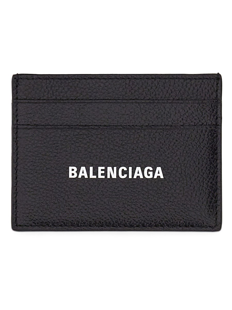 BALENCIAGA PORTACARTE CASH IN PELLE MARTELLATA