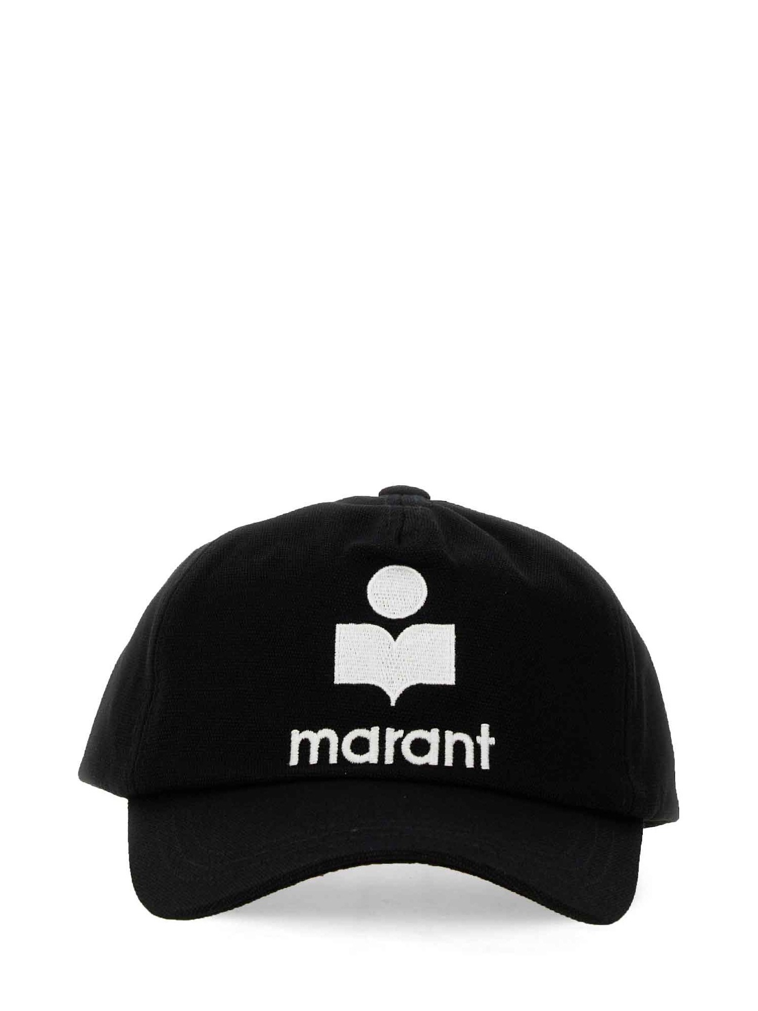 Shop Marant Baseball Cap "tyron" In Black