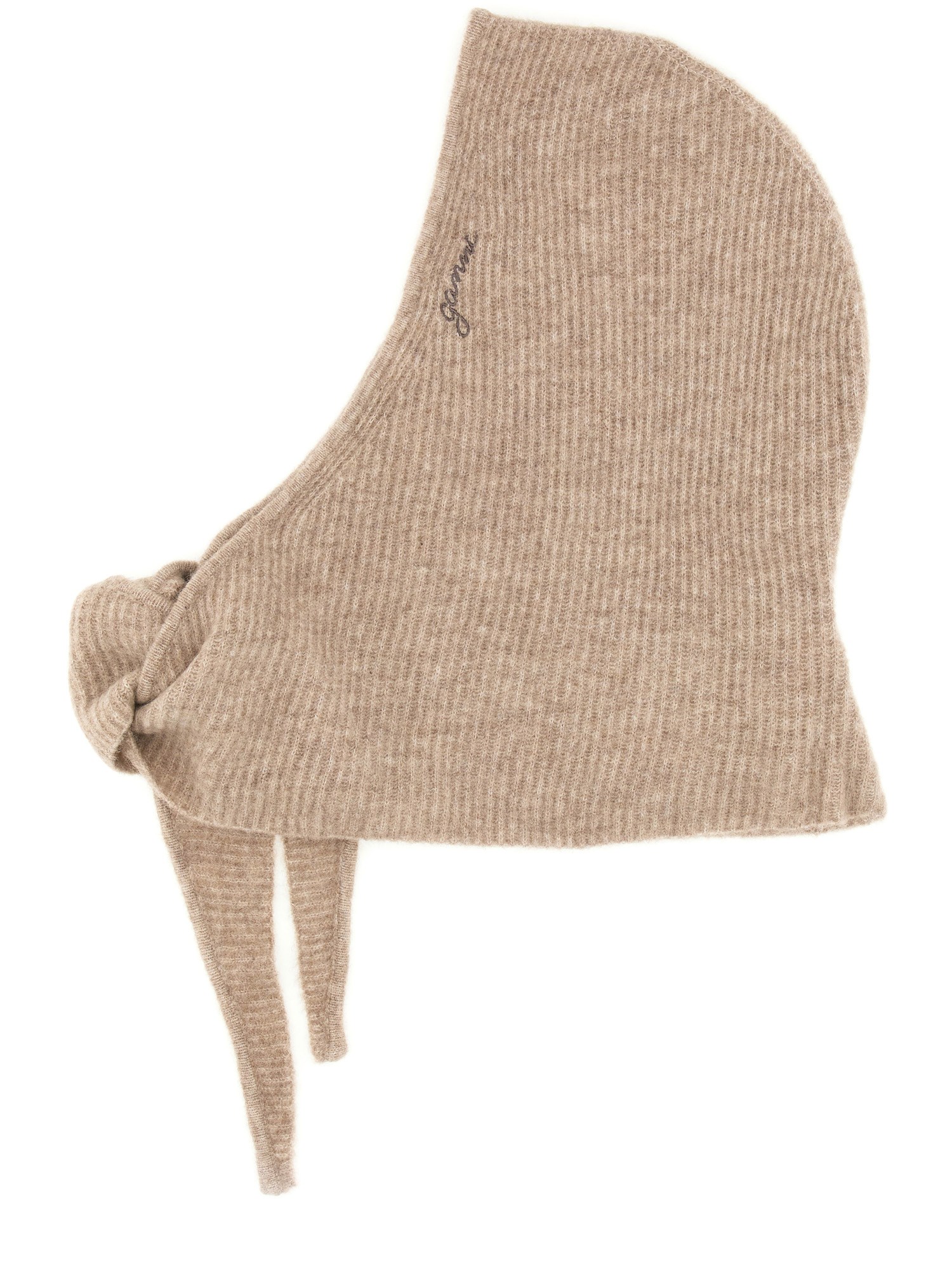 GANNI WOOL BALACLAVA 