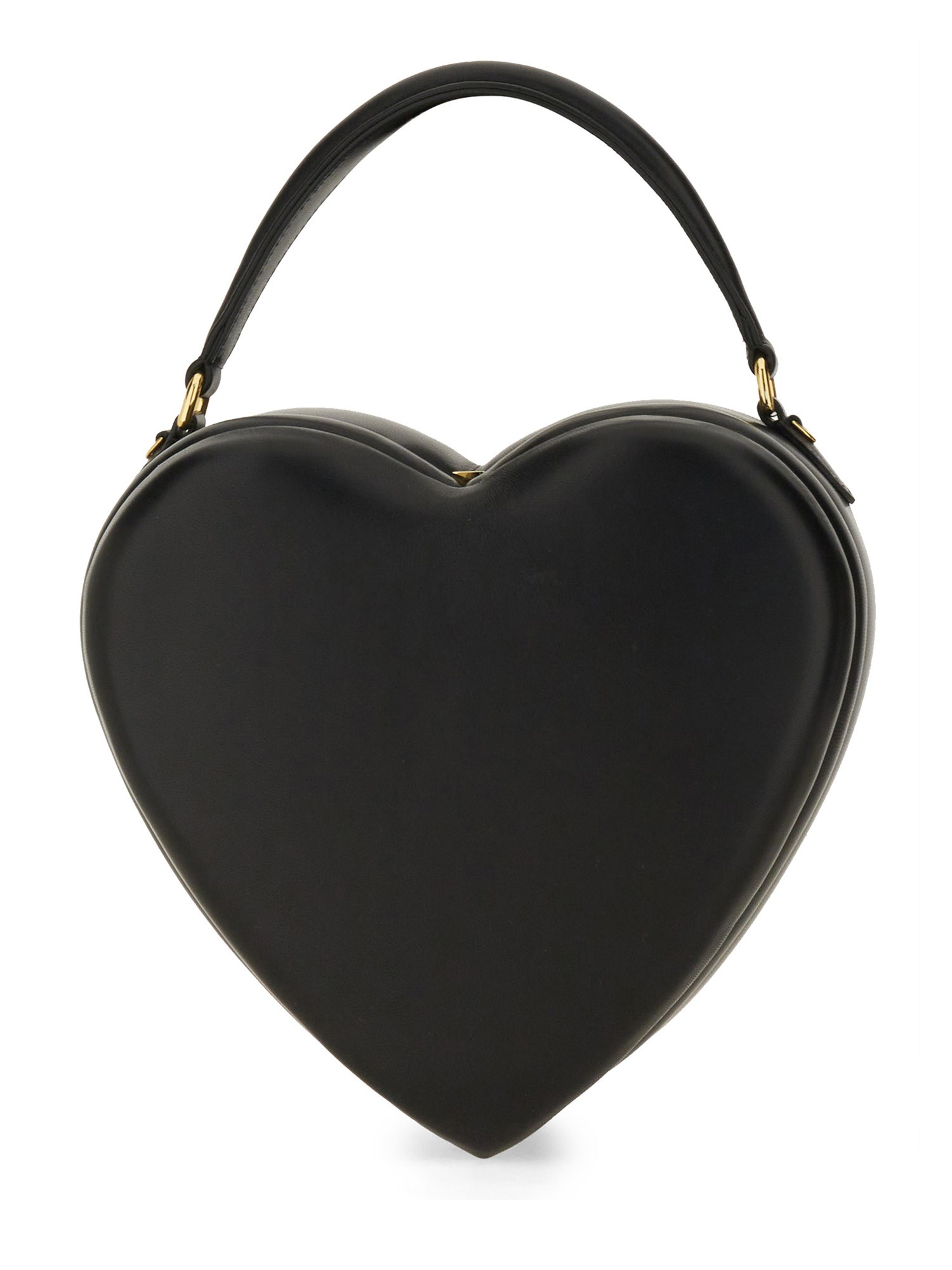 Shop Moschino Bag "heart" In Black