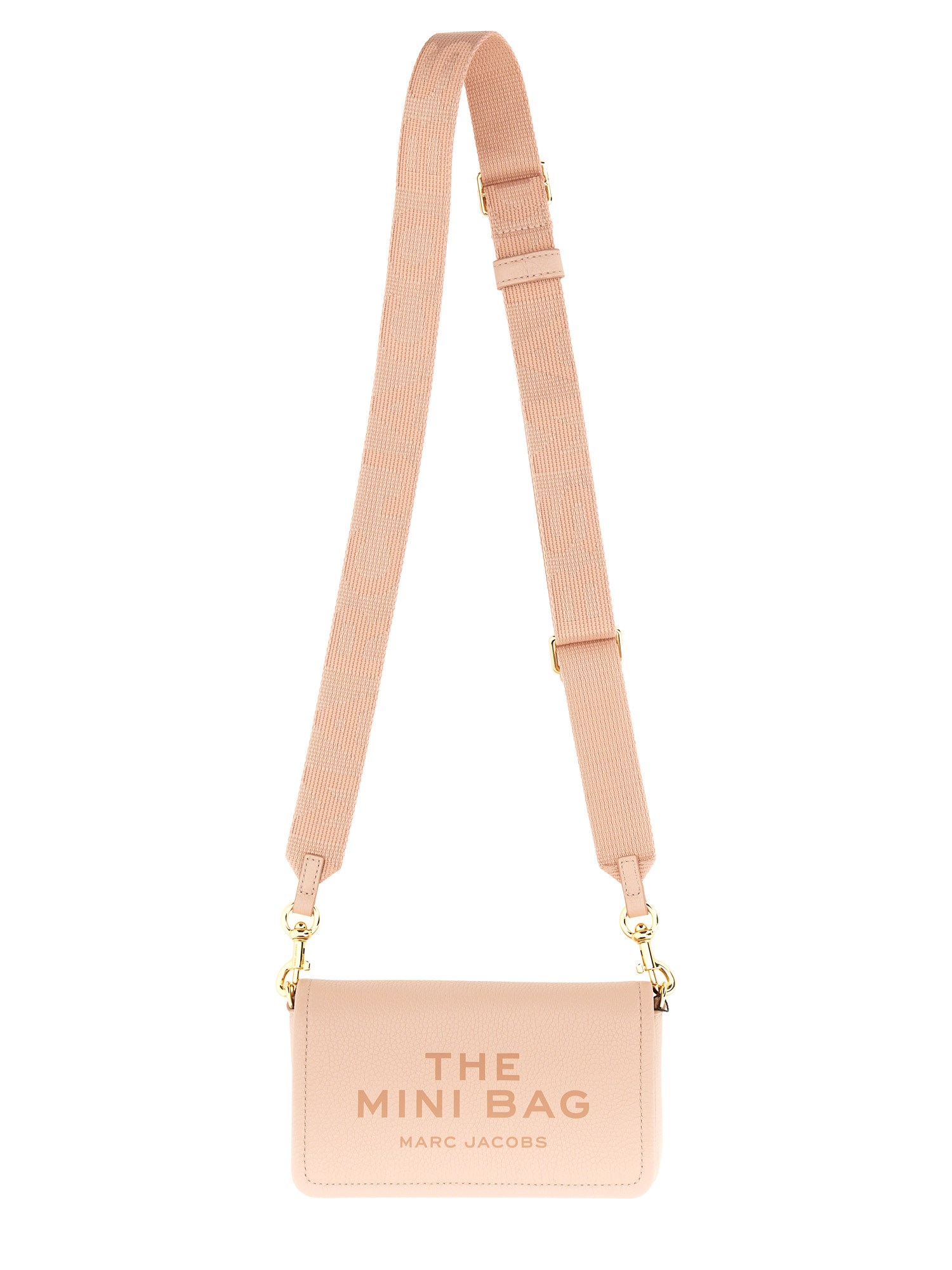 Shop Marc Jacobs Mini Leather Bag In Pink