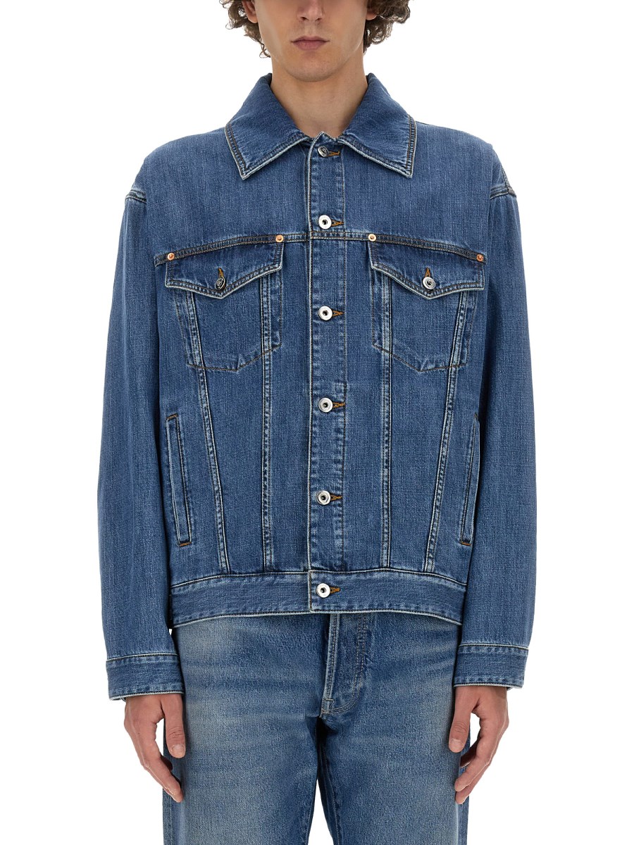 VALENTINO GIACCA IN DENIM DI COTONE