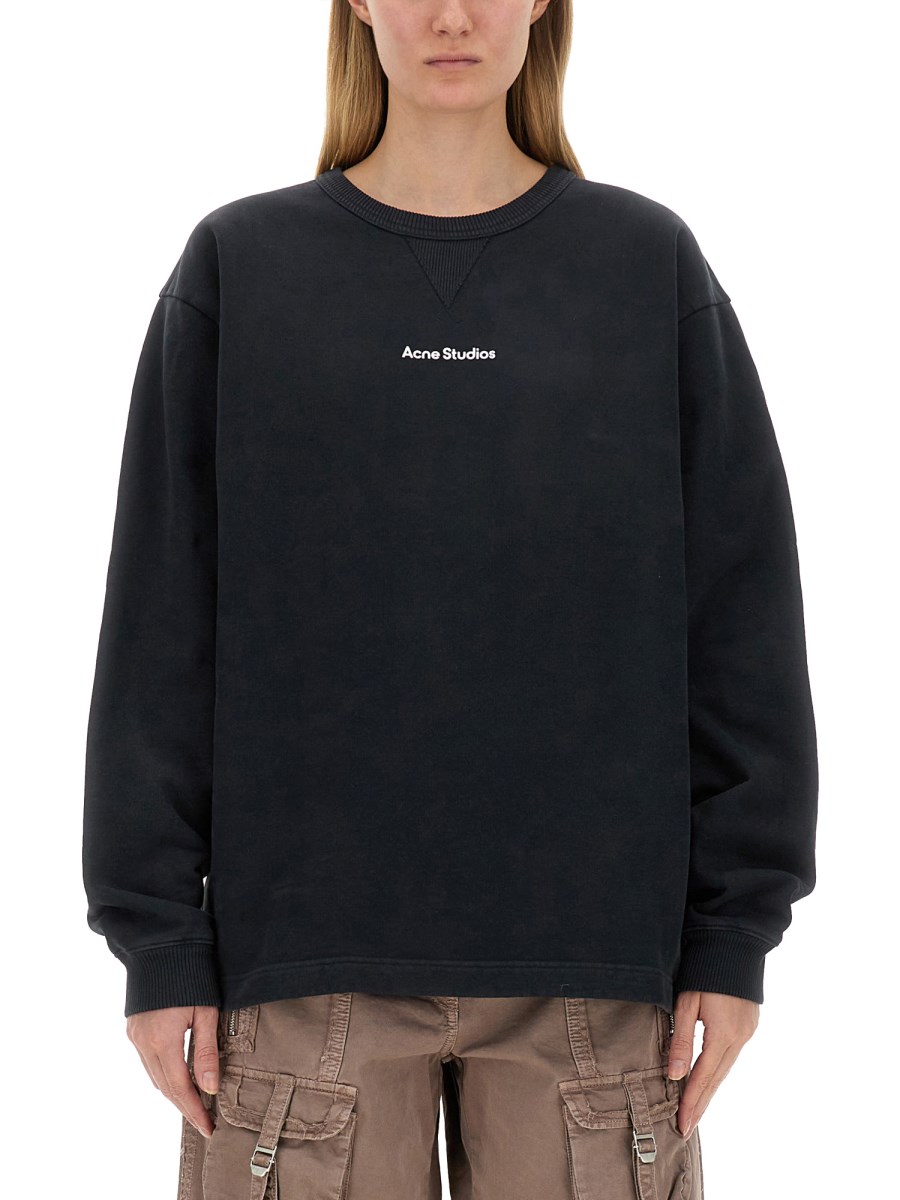 ACNE STUDIOS FELPA CON LOGO