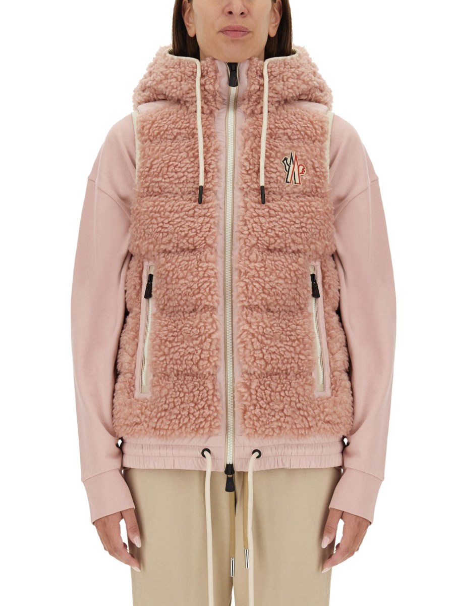 MONCLER GRENOBLE GILET CON LOGO