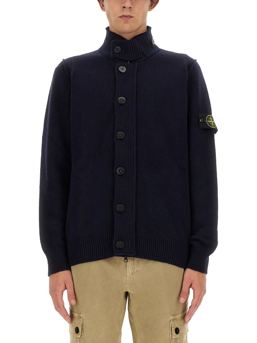 STONE ISLAND MAGLIA CON BOTTONI