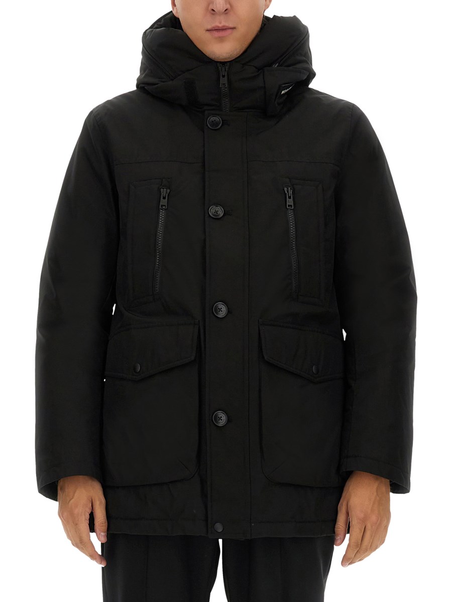 WOOLRICH PARKA "ARTIC EVOLUTION" IN TESSUTO RAMAR