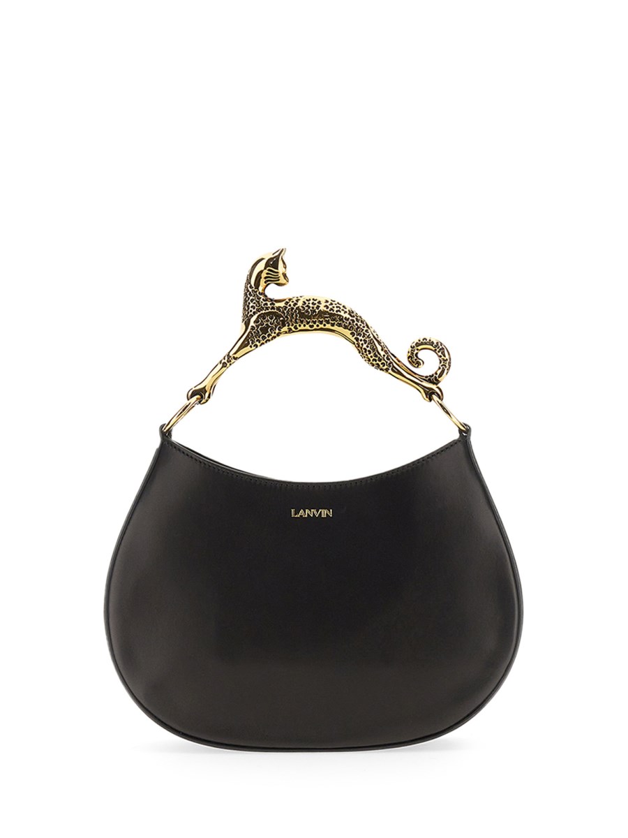 LANVIN BORSA HOBO "CAT" IN PELLE