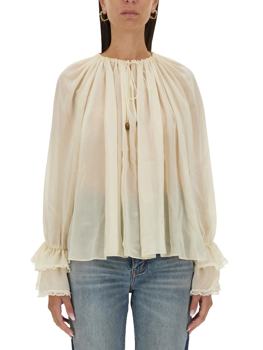 CHLOE&#39; TOP IN SETA