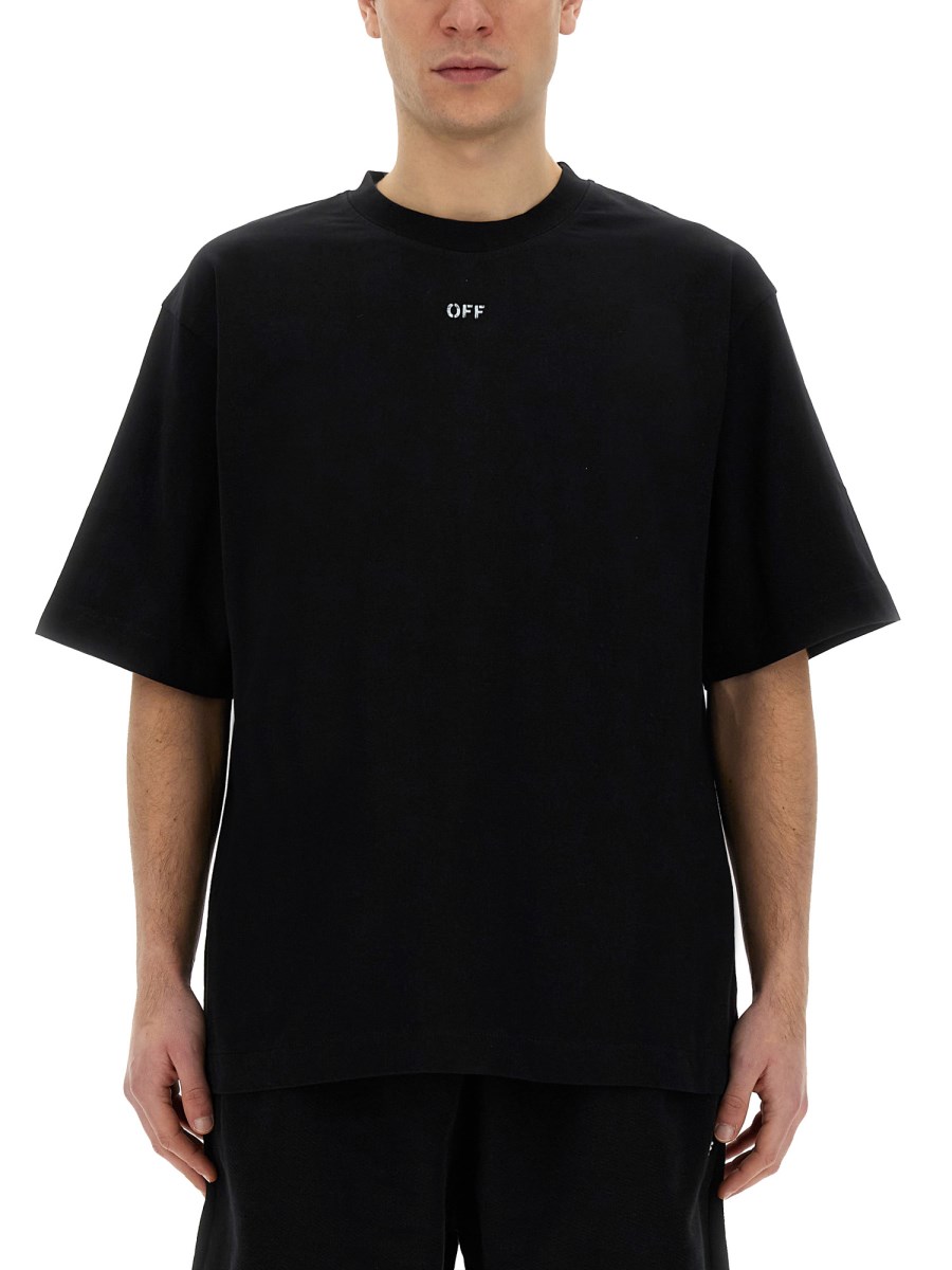 OFF-WHITE T-SHIRT CON LOGO