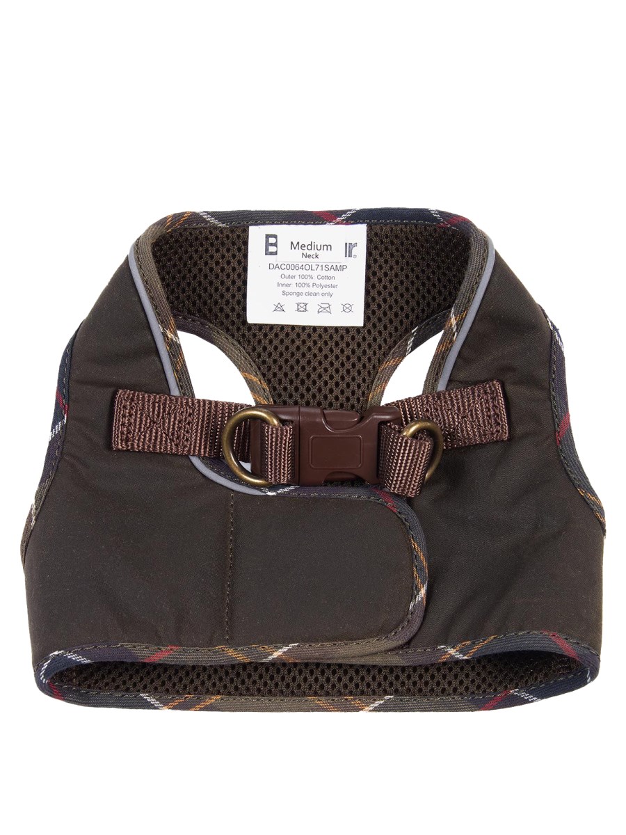 BARBOUR PETTORINA CERATA PER CANI STEP-IN