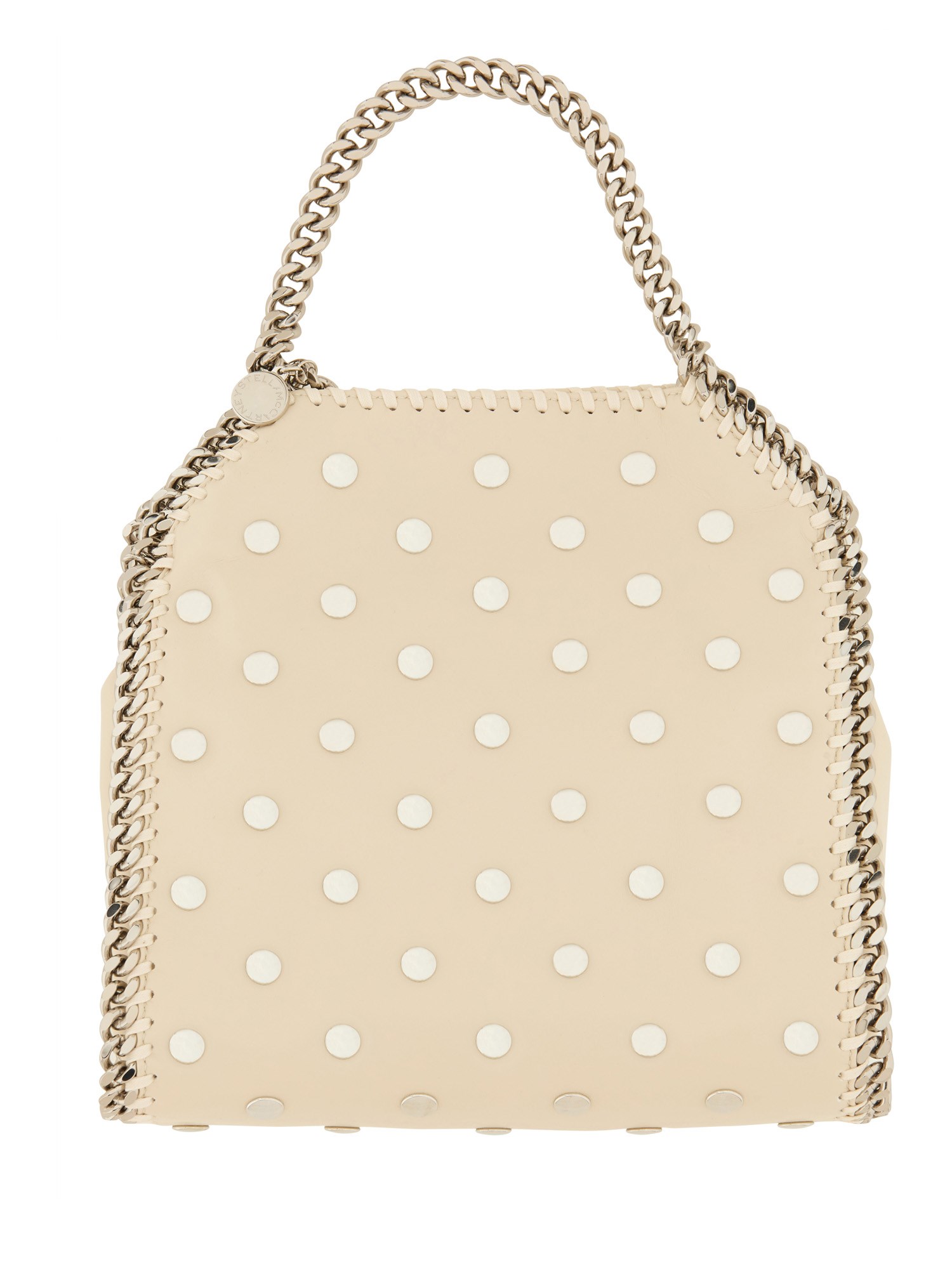 Shop Stella Mccartney "falabella" Mini Bag In White