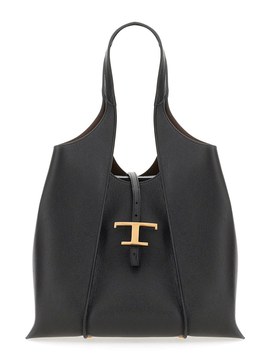 TOD&#39;S BORSA SHOPPING T TIMELESS MEDIUM IN PELLE