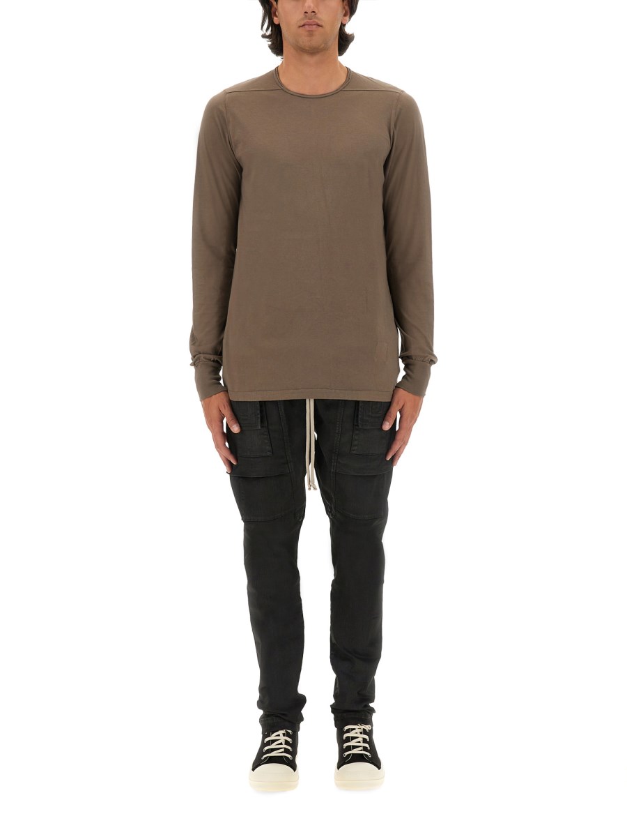 RICK OWENS DRKSHDW T-SHIRT IN COTONE