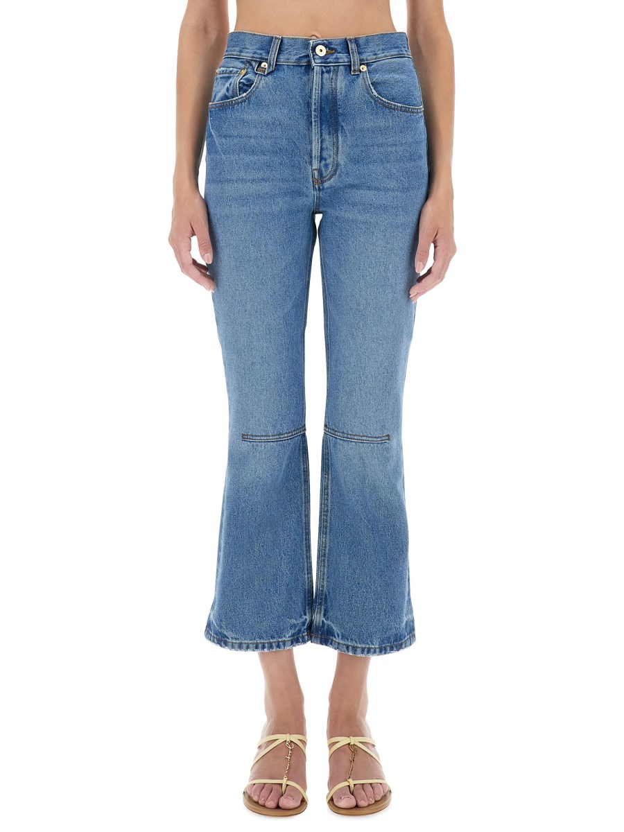 JACQUEMUS JEANS "LE DE-NÎMES COURT" IN DENIM