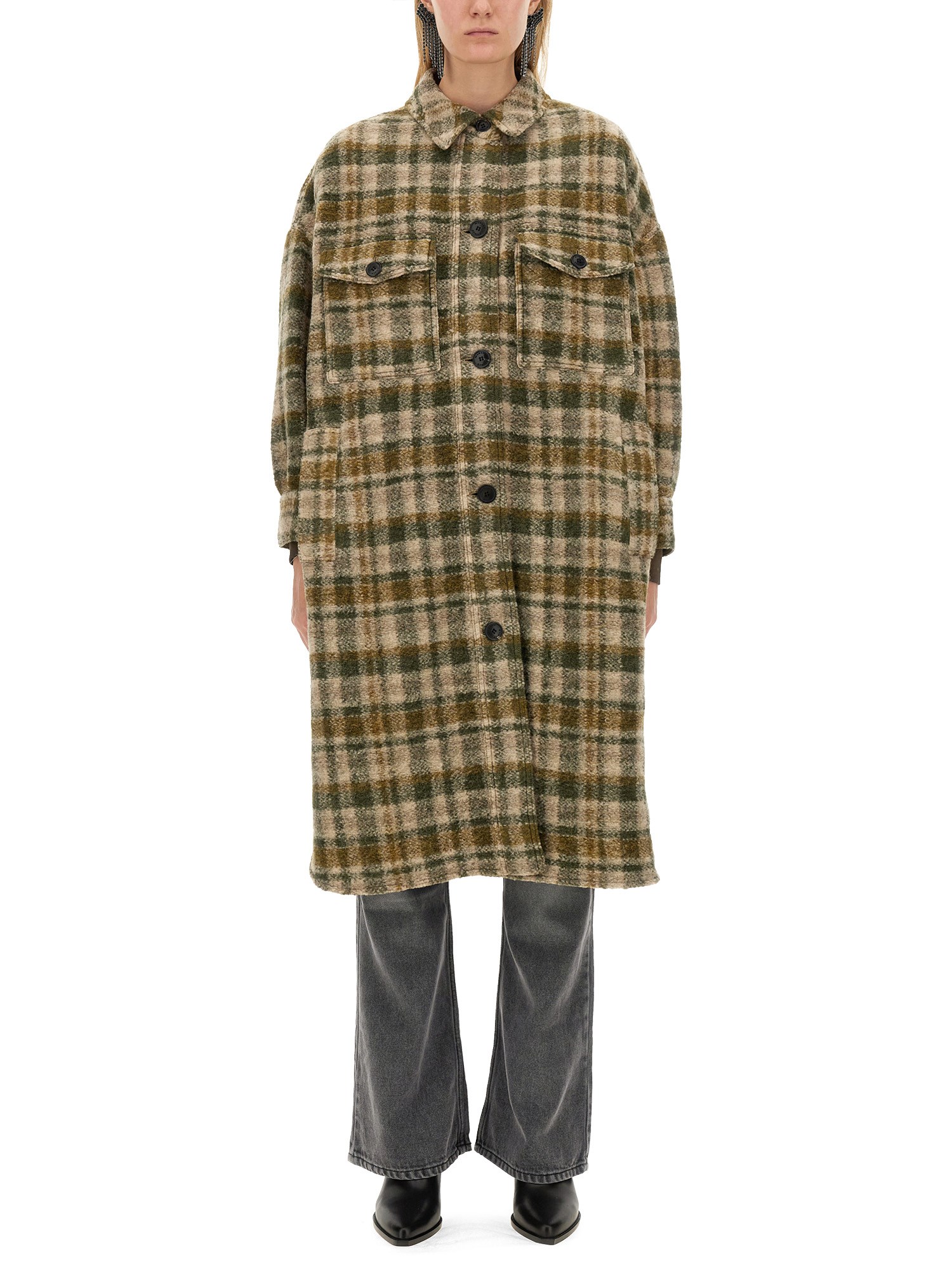 Isabel Marant Étoile Isabel Marant Etoile Fontizi Coat In Brown
