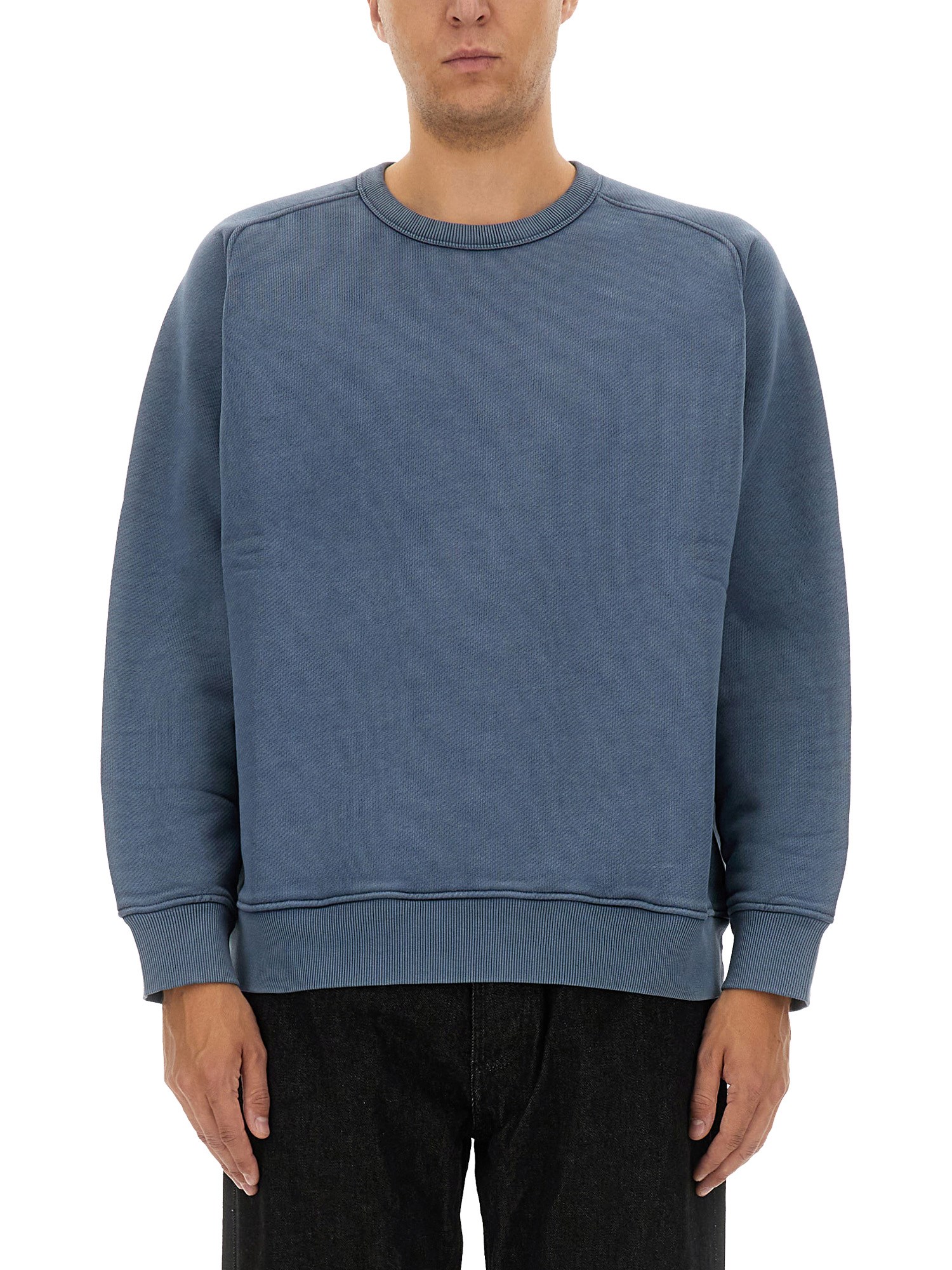 Shop Ymc You Must Create Cotton Sweatshirt In Blue