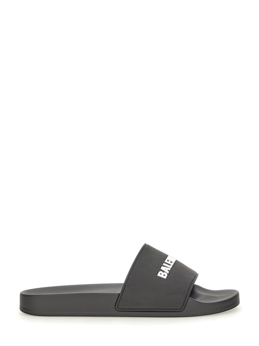 BALENCIAGA SANDALO SLIDE CON LOGO