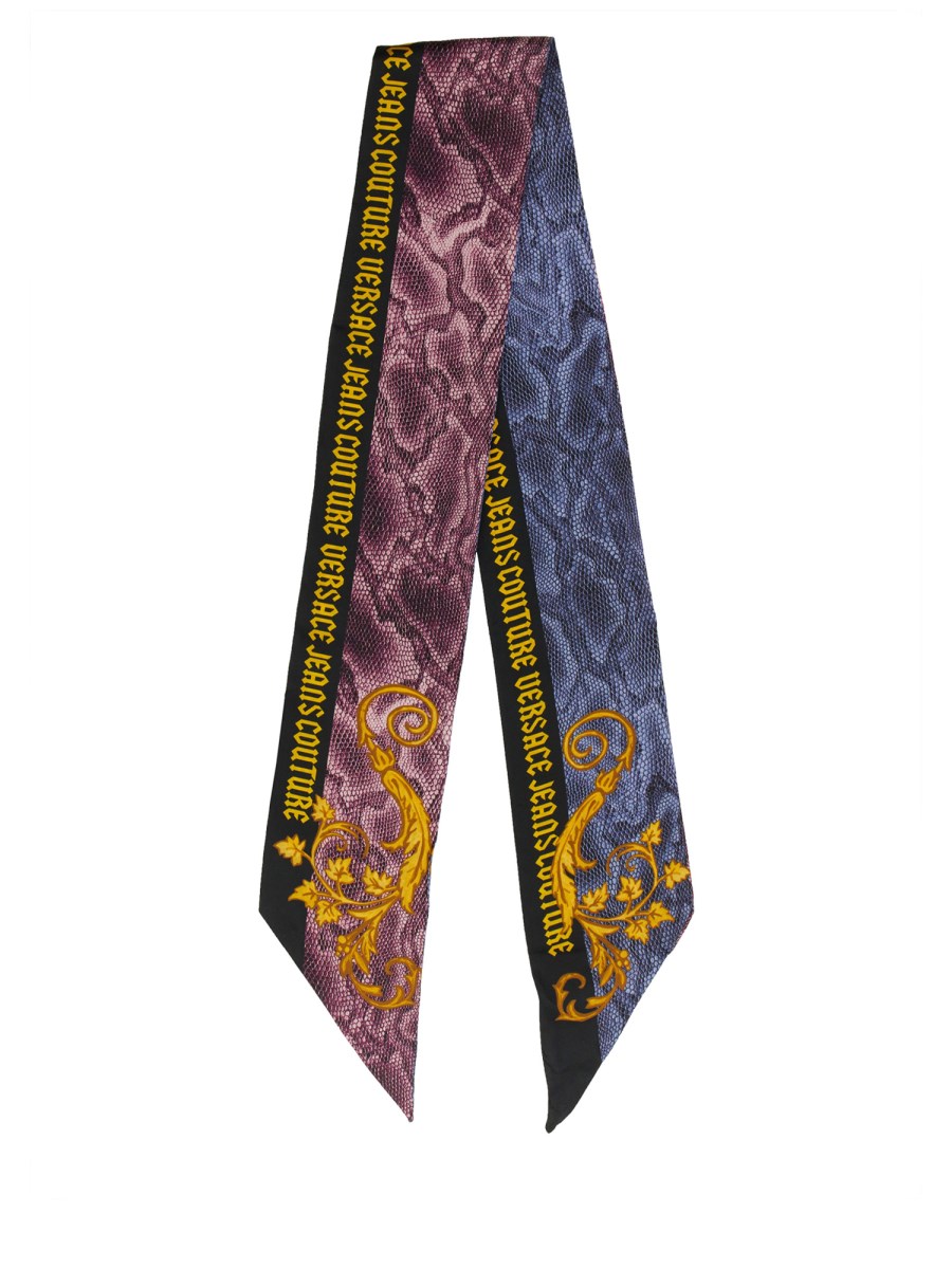 VERSACE JEANS COUTURE FOULARD IN SETA