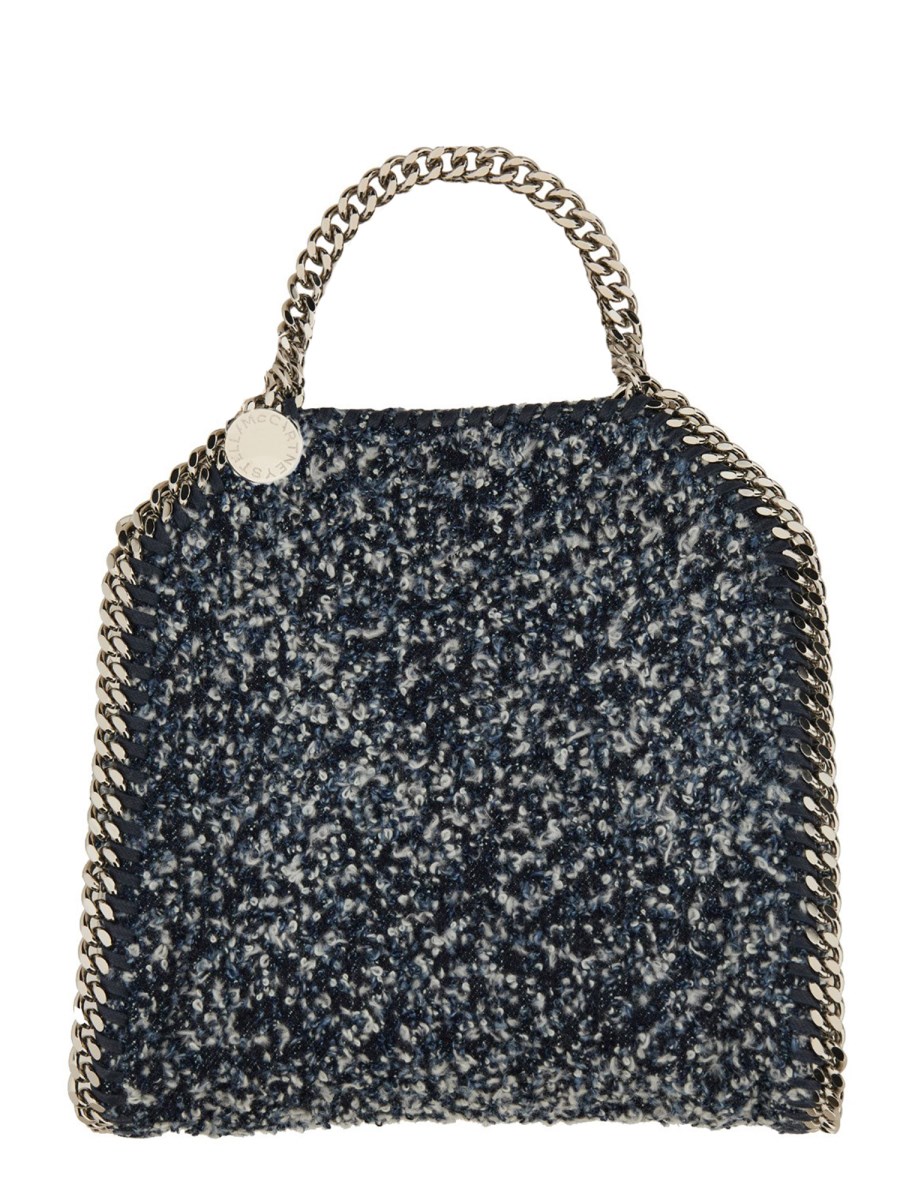 STELLA McCARTNEY FALABELLA TINY TWEED ECO DENIM BAG Eleonora Bonucci