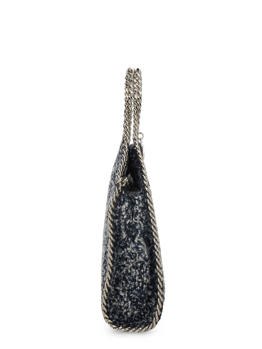 ハンドバッグ STELLA MCCARTNEY FALABELLA MINI TWEED ECO DENIM BAG STELLA McCARTNEY - 