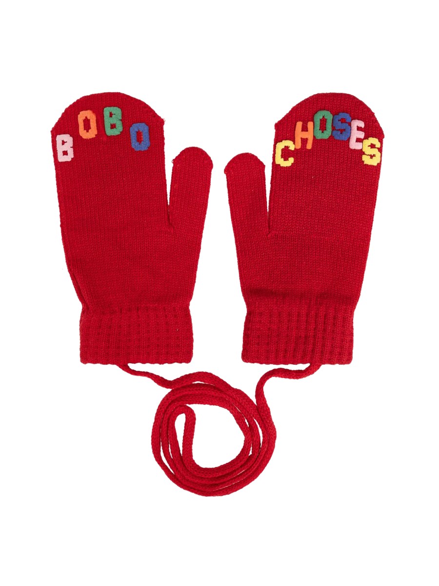 baby bobo choses knitted mittens