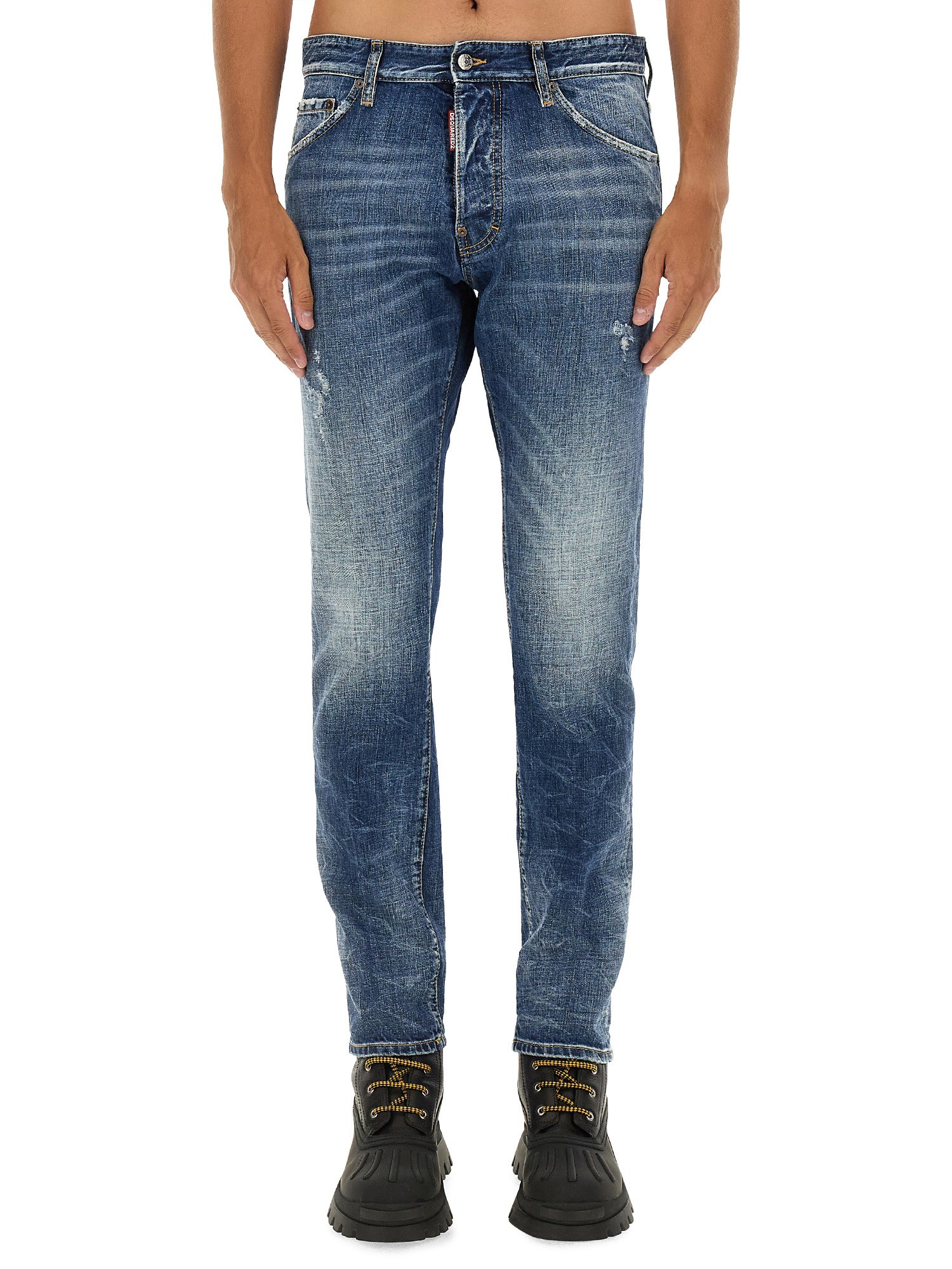 Shop Dsquared2 Cool Guy Jeans In Denim