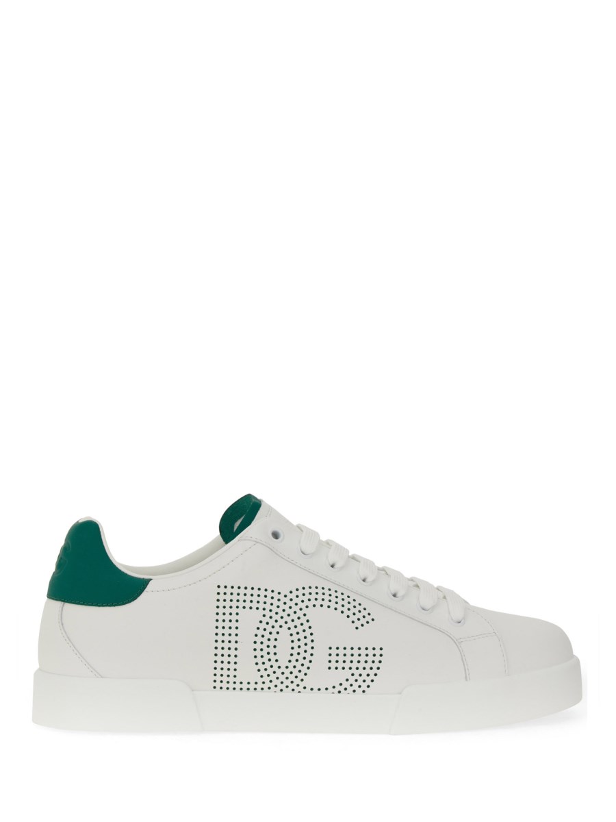 DOLCE & GABBANA SNEAKER "PORTOFINO" IN PELLE