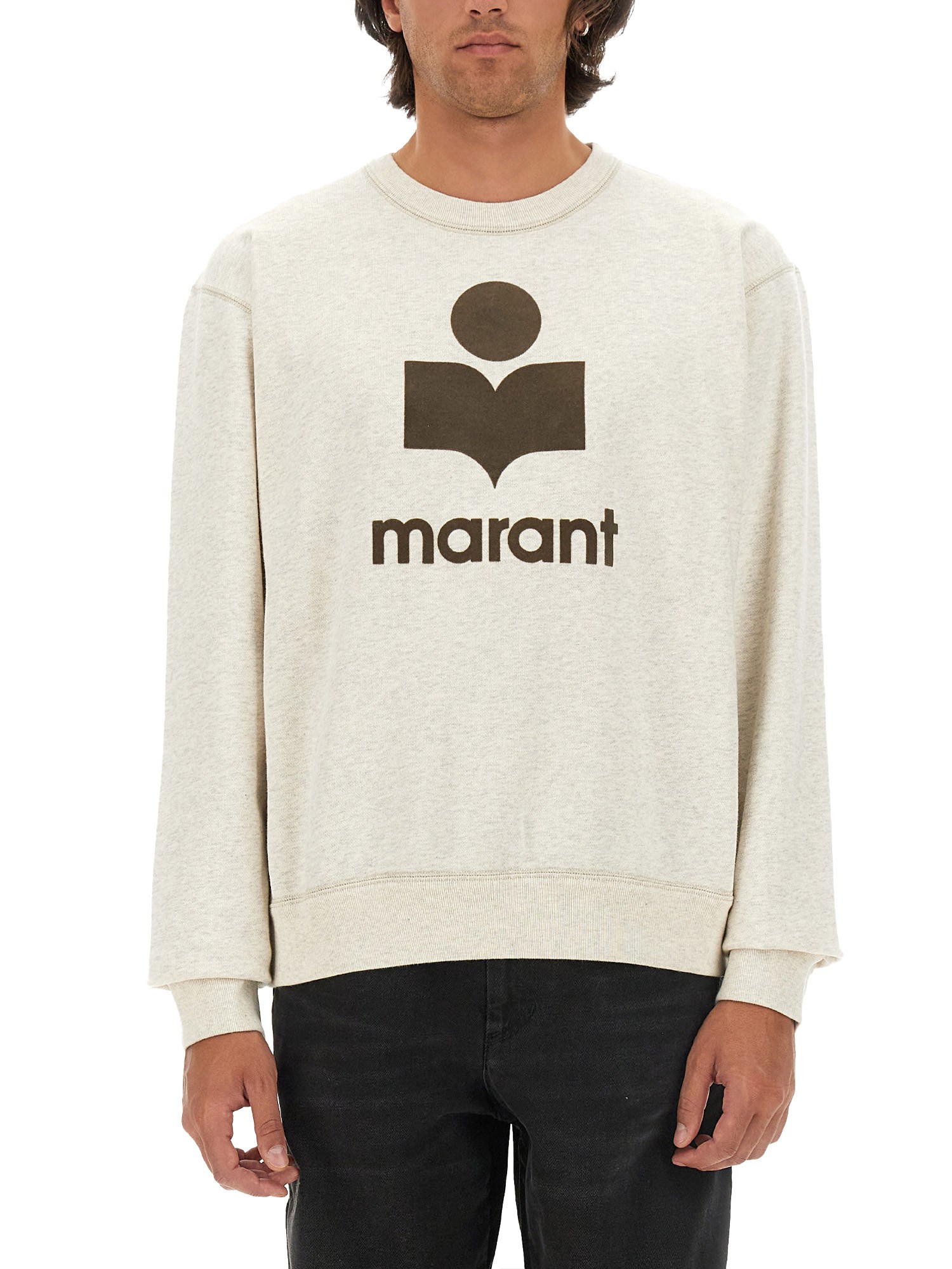 Isabel Marant Mikoy Sweatshirt In Beige